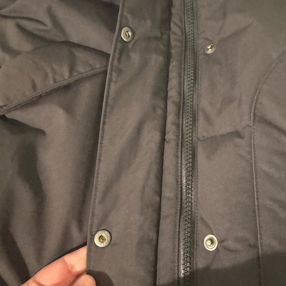 Patagonia Downdrift Black Hooded Parka XL - Picture 7 of 17